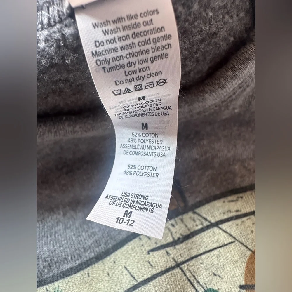 Youth Luke Combs Growin Up Crewneck Sweatshirt Medium 10/12 - Picture 3 of 4